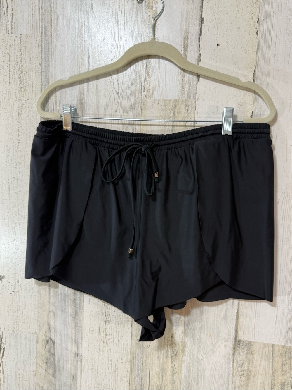 Swim Shorts with Underwear Black